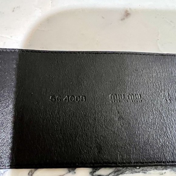 Miu Miu Gold Belt main image 4